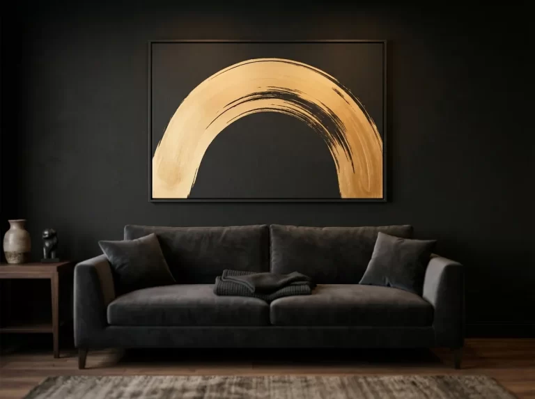 gold wall art