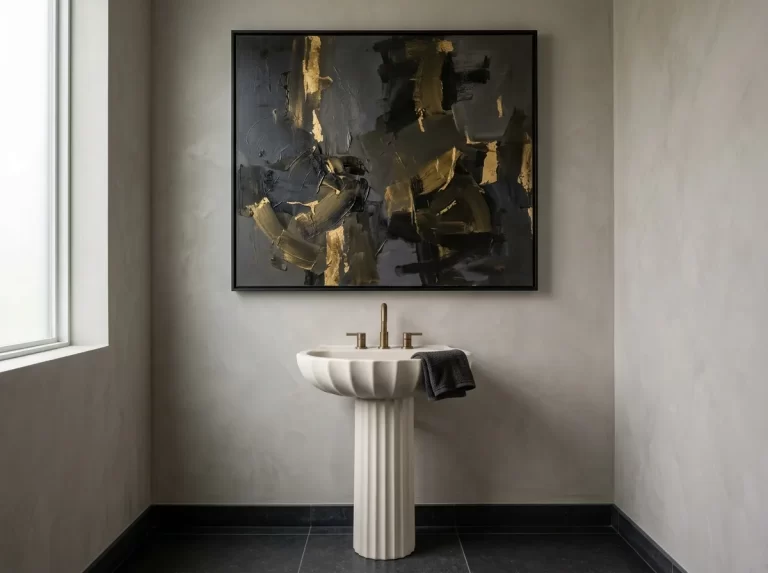 bathroom wall art